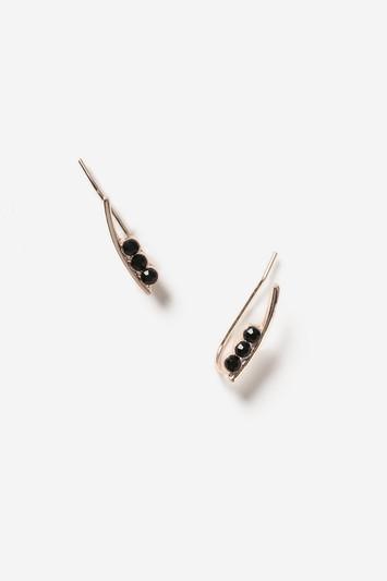 Topshop Stone Ear Climber Earrings
