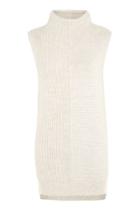 Topshop Cut About Rib Tabard Jumper