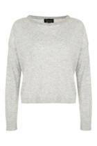 Topshop Cropped Beaded Neckline Jumper