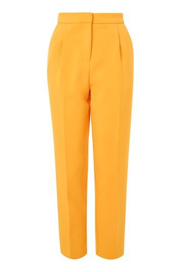 Topshop Split Hem Peg Trousers