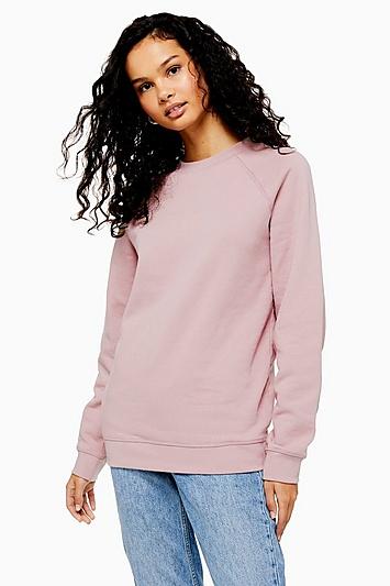Topshop Lilac Everyday Sweatshirt