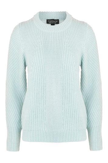 Topshop Cocoon Diagonal Jumper