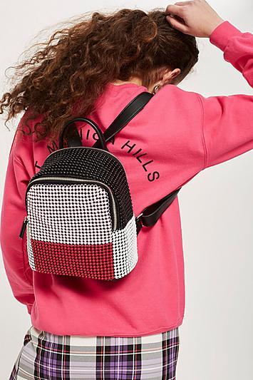 Topshop Beaded Backpack