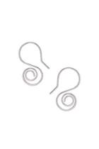 Topshop Swirl Drop Earrings