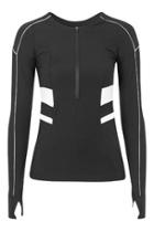 Topshop Colour Block Long Sleeve Top By Ivy Park