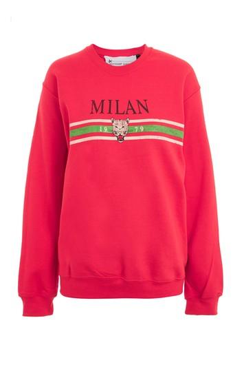 Topshop 'milan' Slogan Sweatshirt By Tee & Cake