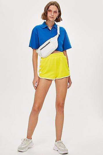 Topshop Side Popper Shorts