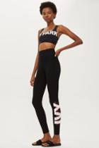 Topshop Layer Logo Ankle Leggings By Ivy Park