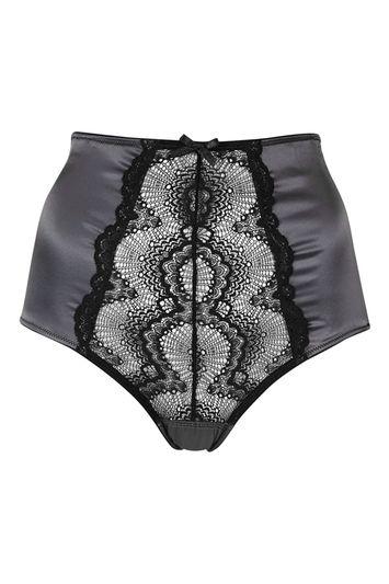 Topshop Stab Stitch High Waist Pant