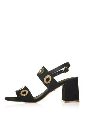 Topshop Round Eyelet Sandals