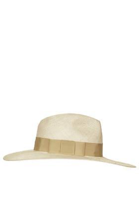 Topshop Straw Wide Brim Fedora