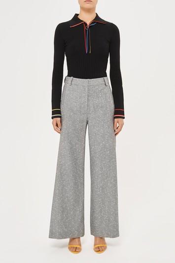 Topshop *fontana Wide Leg Trousers By Unique