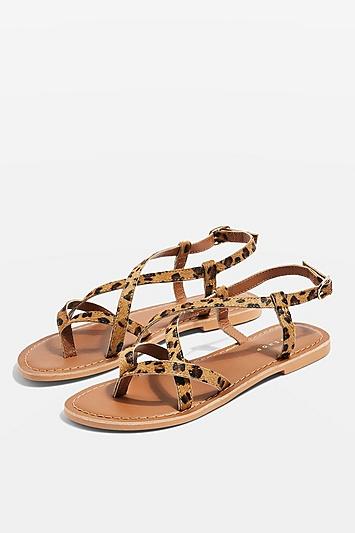 Topshop Hazy Flat Sandals