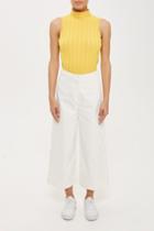 Topshop Popper Side Detail Jeans By Boutique