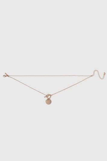 Topshop T-bar Chain Choker Necklace