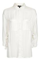 Topshop Textured Delta Shirt