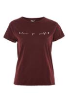 Topshop Petite 'love Ya Self' T-shirt