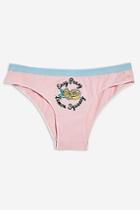 Topshop Easy Peezy Slogan Knickers