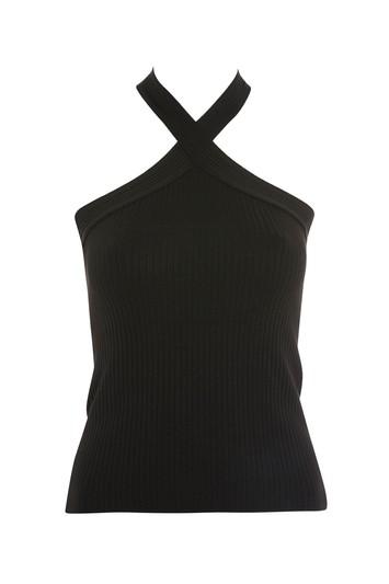 Topshop Cross Neck Top