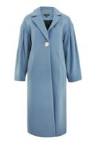 Topshop Clean Mutton Sleeve Coat