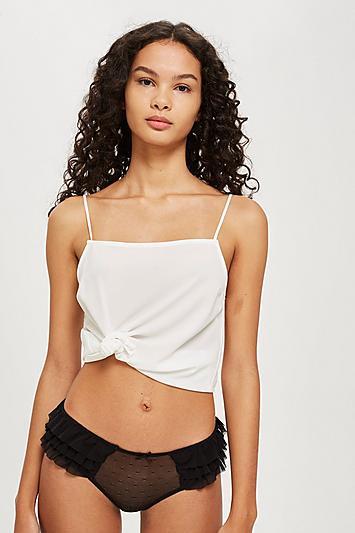 Topshop Rara Frill Mini Knickers