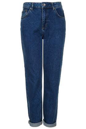 Topshop Moto Blue High Waisted Jeans