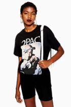 Topshop Tupac Boyfriend T-shirt By And Finally