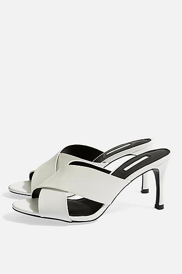 Topshop Spirit Cross Strap Mules