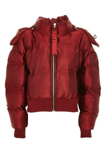 Topshop Cropped Bonded Puffer Jacket By Ivy Park