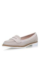 Topshop *noah Nude Flat Loafers By Miss Kg