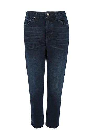 Topshop Petite Midnight Straight Leg Jeans