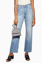Topshop Mable Gingham Heart Mini Bag