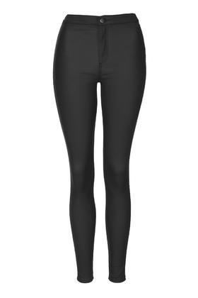 Topshop Petite Coated Joni Jeans