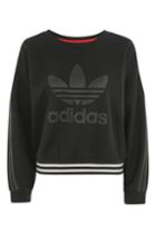 Topshop Mesh 3 Stripe Sweat By Adidas Originals