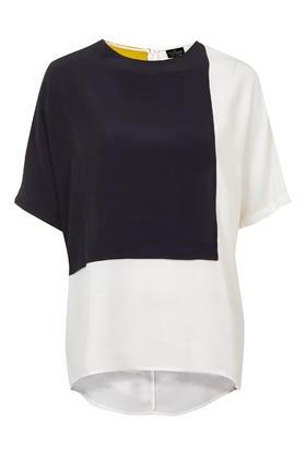 Topshop Tall Colour Block Tee