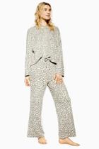 Topshop Soft Lounge Animal Trousers