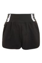 Topshop Logo Lace Up Shorts By Ivy Park