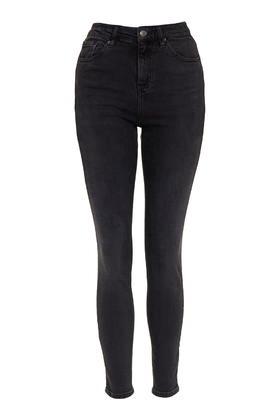 Topshop Moto Premium Washed Black Cain Jeans