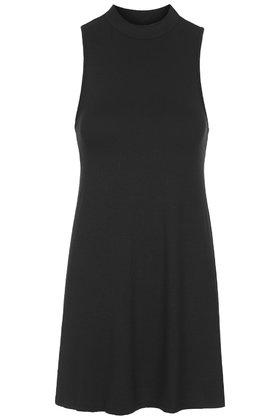 Topshop High Neck Flippy Tunic