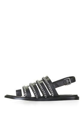 Topshop Flying Multi Chain Sandals