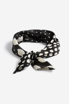 Topshop *mix Print Polka Dot Hair Scarf