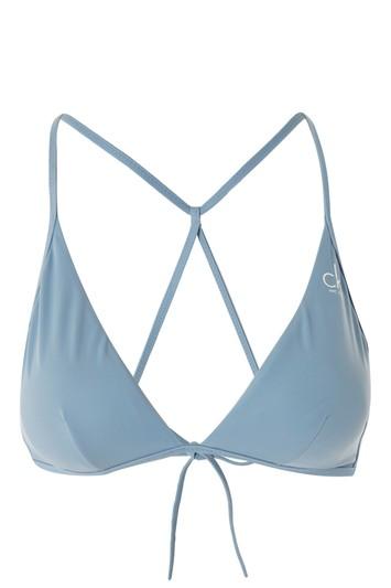 Topshop *cross Triangle Bikini Top By Calvin Klein
