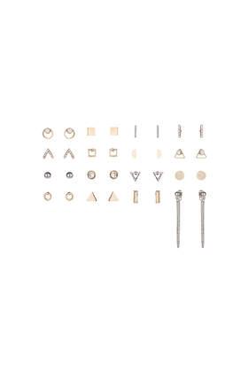 Topshop Mega Shape Stud Earrings Pack