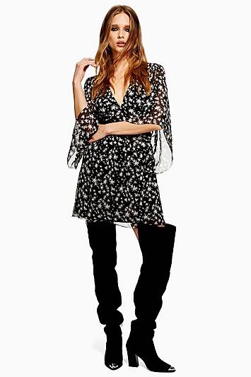 Topshop Star Mini Dress
