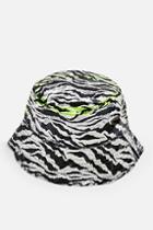 Topshop Tpu Zebra Print Bucket Hat
