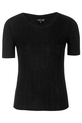 Topshop Ribbed Tee