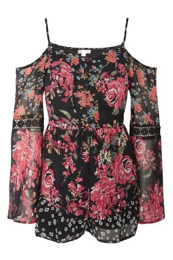 Topshop Cold Shoulder Playsuit By Band Of Gypsies