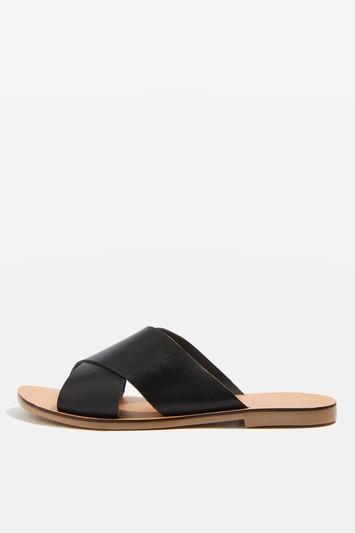 Topshop Holiday Cross Strap Sandals
