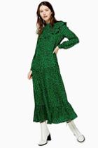 Topshop Yoke Chuckon Midi Dress