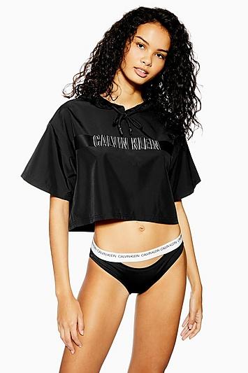 Cropped Hoodie By Calvin Klein